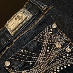 Cest Toi bejeweled Jeans